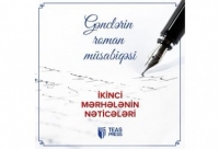 “TEAS Press” gənclərin roman müsabiqəsinin II seçim mərhələsinin nəticələrini açıqlayıb