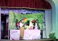 Gəncədə Kukla Teatrının tamaşası maraqla qarşılanıb