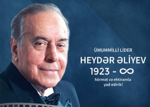 Respublika Gənclər Kitabxanasında Ulu Öndər Heydər Əliyevin anadan olmasının 101 illiyi ilə əlaqədar silsilə materiallar istifadəçilərə təqdim edilib
