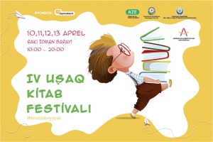 Bu gün IV Uşaq Kitab Festivalı açılacaq