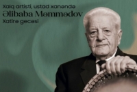 Bu gün Xalq artisti Əlibaba Məmmədovun xatirəsi anılacaq