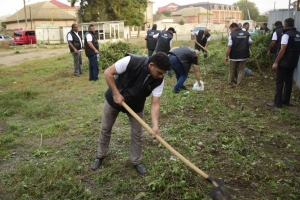 Masallıda Köhnə Hamam abidəsi ərazisində &quot;Abidələrimizi birgə qoruyaq&quot; şüarı altında iməcilik keçirilib