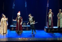 Milli Teatrda “Nizami Gəncəvi İli”nə həsr edilmiş “Qətibə İnanc” tamaşası nümayiş olunub