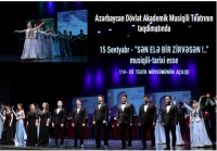 Bu gün Musiqili Teatr mövsümü “Sən elə bir zirvəsən” adlı tamaşa ilə açacaq