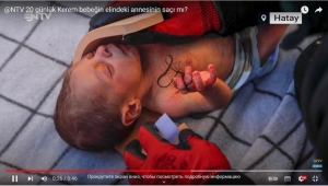60 saat uçqun altında qalan 20 günlük körpəyə