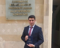 Ölkənin ən gənc dosentlərindən biri!