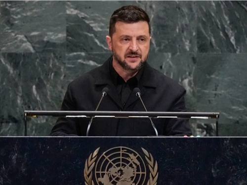 GÜNÜN FOTOSU - Zelenski BMT Baş Assambleyasında