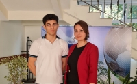 Bir direktor, bir şagird layihəsində Könül Məmmədli və Camal Əliyev