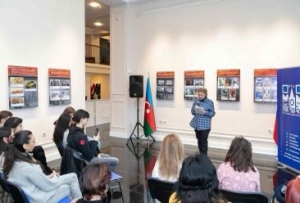 Gənc rusdilli şairlərin yaradıcılıq gecəsi keçirilib