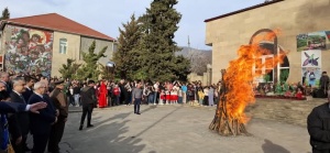 Unudulmaz Novruz şənliyi OĞUZDA