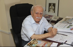 O, Heydər Əliyevə və İlham Əliyevə həsr olunmuş bir &ccedil;ox kitaba bədii tərtibat verib