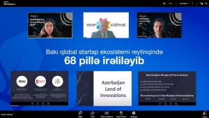 Bakı qlobal startap ekosistemi reytinqində 68 pillə irəliləyib