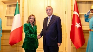 Günün fotosu: Xanım Meloni Ərdoğanın qonağıdır