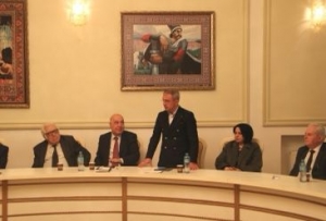 Azərbaycan Yazıçılar Birliyində Rusiyalı yazıçılarla görüş keçirilib