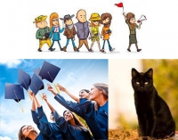 Beynəlxalq Tələbələr, Qara pişik və ekskursiya günləri