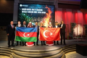 İğdırda Azərbaycan-Türkiyə Novruz tədbiri və atəşfəşanlıq keçirilib