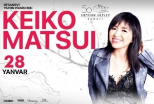 Yapon pianoçu Keyko Matsui Bakıda konsert verəcək