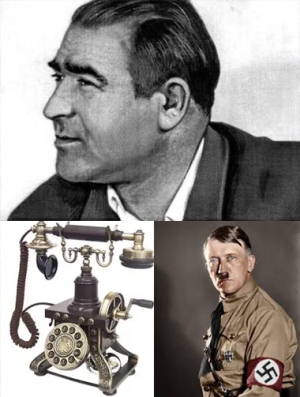 Telefonun kəşf olunduğu gün, Adolf Hitlerin Avstriyası və Neftçi Qurban