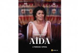 Sabah “Aida” operası nümayiş olunacaq