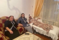 Qənirə Paşayeva Əməkdar artist Novruz Qartalı ziyarət edib