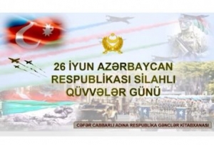 Sabah Silahlı Qüvvələr Günüdür