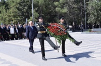 Sumqayıtda 27 Sentyabr &ndash; Anım G&uuml;n&uuml; m&uuml;nasibətilə şəhidlərin xatirəsi ehtiramla yad edilib