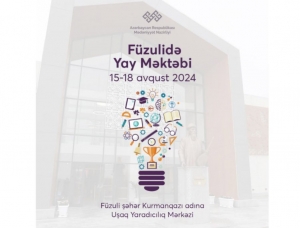Bu gün Mədəniyyət Nazirliyi Füzulidə məktəblilərin yay düşərgəsini açacaq