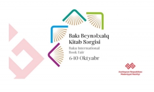VII Bakı Beynəlxalq Kitab Sərgi-Yarmarkası oktyabrın 6-dan 10-dək keçiriləcək.