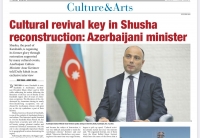 Mədəniyyət naziri Türkiyənin “Daily Sabah” qəzetinə müsahibə verib