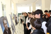 Şuşa musiqiçilərinin rənglənmiş fotoları bu dəfə Sumqayıt Poeziya Evində