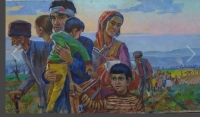 Rəsm qalereyası: Nəcməddin Hüseynov, “Qaçqınlar”
