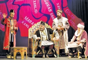 Bu gün Milli Dram Teatr “Qarabağnamə” tamaşası ilə Lənkəranda çıxış edəcək