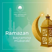 Ramazan bayramınız mübarək olsun!