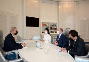 Anar Kərimov Norveç Krallığının Türkiyə və Azərbaycan Respublikasındakı fövqaladə və səlahiyyətli səfiri ilə görüşüb