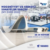 “Mədəniyyət və Yaradıcı Sənayelər Sərgisi”nə gəlin!