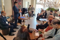 Fuad Muradov Yaponiyadakı Azərbaycan icması ilə görüşüb