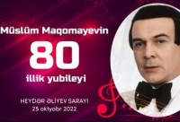 Müslüm Maqomayevin 80 illiyi münasibətilə konsert proqramı təşkil ediləcək