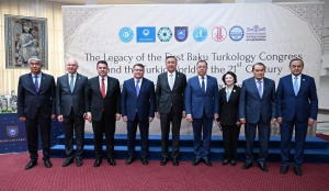 Almatıda Birinci Bakı T&uuml;rkoloji Qurultayının 100 illiyinə həsr olunmuş beynəlxalq konfrans ke&ccedil;irilir
