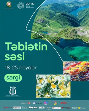 Gəncə Dövlət Filarmoniyasında “Təbiətin səsi” adlı sərgi baş tutacaq