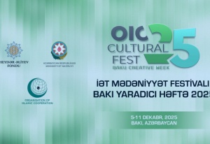 Heydər Əliyev Fondu “İƏT Mədəniyyət Festivalı: Bakı Yaradıcı Həftə”nin tərəfdaşı oldu