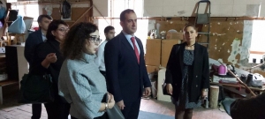 Azərbaycan Dövlət Pantomima Teatrının kollektivi ilə Elnur Əliyev görüş keçirib