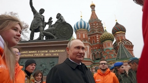 Günün fotosu: Putin görün bir nəyə getdi