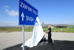 Şuşanın işğaldan azad olunması Azərbaycanın zəfər tarixinin pik nöqtəsidir
