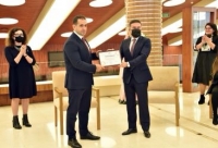 “Planet parni iz Baku&quot; KVN teatrını Mədəniyyət Nazirliyi təbrik edib
