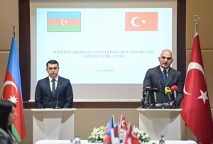 Azərbaycan ilə Türkiyə arasında mədəniyyət sahəsində əməkdaşlığa dair saziş imzalanıb