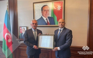 Nazir Anar Kərimov Naxçıvan Muxtar Respublikasına səfəri davam edir