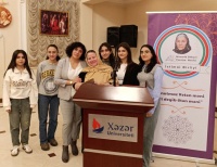 “Beynəlxalq Kitab Bağışlama Günü&quot; münasibəti ilə Xəzər Universitetində tədbir keçirilib