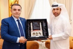 Azərbaycan ilə Qətər arasında mədəni əlaqələrin perspektivləri müzakirə olunub