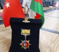 Redaktorumuz Ankarada təltif olunub