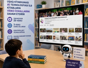 S&uuml;ni intellekt və kitab sevgisi: Uşaq Kitabxanasından innovativ layihə